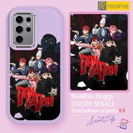 Horror animation "DAN DA DAN" family portrait Case for Realme C65 C63 C61 C21 C15 C2 C1 C67 C55 C35 