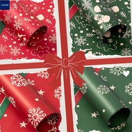 Christmas gift wrapping paper, used to wrap apples on Christmas Eve, waterproof, size 56cm x 56cm, 2