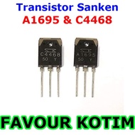 TRANSISTOR A1695 C4468 SANKEN SET ORIGINALOriginal 1695 4468 FVKOTIM