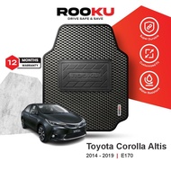 Rooku Car Mat Toyota Corolla Altis 2014 - 2019 E170