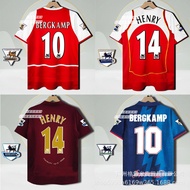 arsenal arsenal 24/25 British Super Great Arsenal Retro Jersey Home Away Borg Kemp Vampesi Piles Fan
