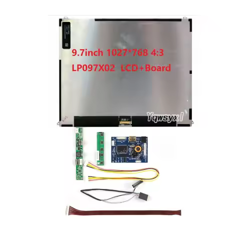 Original 9.7 "inch 1024X768 HD 4:3 LCD Controller LP097X02 / LTN097XL01-A01 monitor driver board HD 