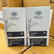 現貨❗️英國 Whittard  唯廷德 英式伯爵茶/英式玫瑰 50圓形茶包
