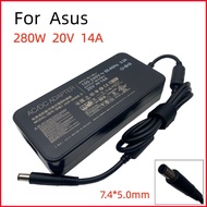 20V 14A 280W 7.4*5.0mmAC Adapter Laptop Charger For Asus ROG SWIFT PG35VQ G751 G751J For MSI GE75 GE