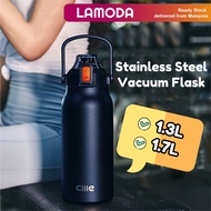 [3 SIZE][Lamoda]THERMOS BOTTLE Cille 1.3L/1.7L 316SS Stainless Steel Vacuum Flask Water Bottle Doubl