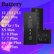 Battery Bateri Compatible for IP X XS MAX XR 11 12 13 Pro Max 6 6s 7 8 Plus 7plus