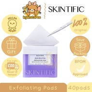 SKINTIFIC AHA BHA PHA EXFOLIATING PADS
