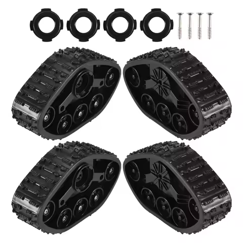 Practical 4Pcs Upgrade Track Wheels Spare Parts for 1/16 WPL B14 B24 C14 C24 Truck RC Car Accessorie