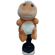 Golf Head Cover Dino brown for Fairway 3.5 or 7 Club