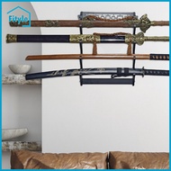 2/3/4 Layer Sword Holder Storage Lightsaber Rack Support Wall Mount Samurai Sword Stand