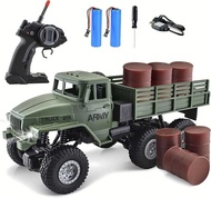 Military RC Truck 6X6 Road Remote Control Car 1/16 Scale Remote Control Truck 4Wd All Terrain Rock
