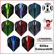 Harrows Dart FLight - Silika Colourshift (Tough Crystalline Coated Flight)