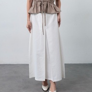 IWEARGRACIE - Moren Maxi Skirt Women's Skirt Bottom/ Maxi Skirt/ Linen Skirt/