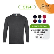 Oren Sport CT Comfy Cotton Long Sleeve T-Shirt CT54