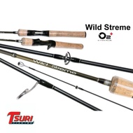 [ของมีจำนวนจำกัด] คัน O2+ WILD STREME # New 2020 คัน 6 ฟุต 2 ท่อน เวท UL 3/6 LB.    KM4.27622[มีจำนว