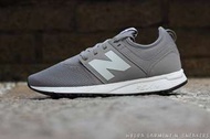 紐約站NEW BALANCE 247 元祖灰 灰白 盧廣仲 襪套 慢跑 網面 反光 鞋套式【MRL247GW】