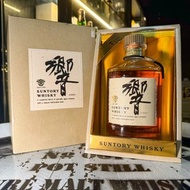 絕版 1991年 響 HIBIKI 金花 金頭 禮盒 750ml Suntory Japanese Whisky 三得利 日本 威士忌 不是12 17 21 30年