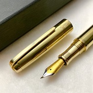 3952老山羊-X800 原味黃銅 經典原味 雙色書法鋼尖鋼筆