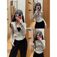 Ready Stock lulu define Yoga Wear Short Threaded Jacket Yoga Jacket Slimmer Look Jacket
