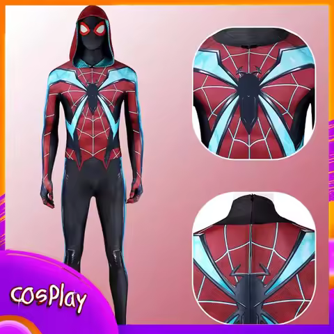 Spider Man Evolve Suit Cosplay Costume Halloween COS Bodysuit Superhero Jumpsuit Comic-Con Carnival 