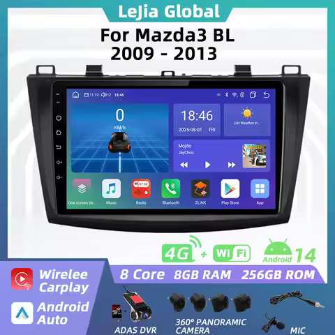 Car Multimedia For Mazda 3 BL 2009 - 2013 Android Radio GPS Navigation Carplay Auto Head Unit Stereo