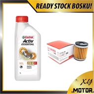 (100% ORIGINAL) CASTROL GO 4T 1LITRE CASTROL 4T GO