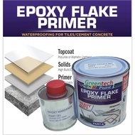 1L / Wp FLAKE PRIMER ( WITH HARDENER ) 1L / FOR FLAKE COLOUR EPOXY Coating FOR FLAKE COLOURS GREENTECH