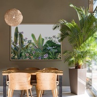 熱帶之韻-水彩感手繪插圖掛畫/植物裝飾畫//客廳佈置/客廳掛畫