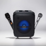 ลำโพงบลูทูธ รุ่นBTS1740 ดอก8นิ้ว AUX/USB/TF แถมไมค์ลอยกับไมค์สาย เบสแน่น กำลังขับ45W ปรับแอคโค่ไมค์ไ