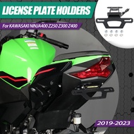 License Plate Holder For KAWASAKI NINJA 250 400 Z250 Z300 Z400 2018-2024 Motorcycle Tail Tidy Fender