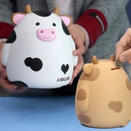 Cute Calf Piggy Bank Desktop Decoration Creative Children's Gift Piggy Bank Advertising Gift Vinyl P