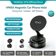 EYD Vacuum Magnetic Car Phone Holder 360°Rotatable Foldable Sun Resistant No Residue Glue VP05