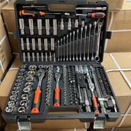 216-piece set of auto repair tools vehicle-mounted repair tool box socket wrench combination tool ma