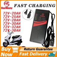 Harmony Ebike Charger Lead Acid 72v20/25/28A 72v32/38ah Smart Charger Battery Output Automatic Shutd