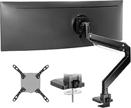 VIVO Heavy Duty Ultrawide Monitor Arm for 57 inch Screens up to 59.4 lbs, Desk Mount TV and Monitor 