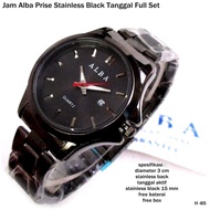 Alba Watch Stainless Black Date Full Set