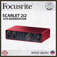 Focusrite Scarlett 2i2 4th Gen USB Audio Interface