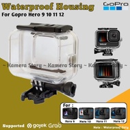 Waterproof Case Underwater Housing for Gopro Hero 13 Gopro 12/ Gopro 11/ Gopro 10/ 9 Black/