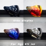 Half Helmets Visor For AGV K5 Lens Shield 3/4 Open Face Helmet Lens Fit for Casco AGV K5 JET Capacet