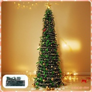 [IhoceMY] Artificial Christmas Tree Festival Decor Window Party Easy Assembly Hallways Office Foldin