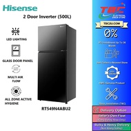 HISENSE RT549N4ABU2/RT549N4AWU2/RT549N4AW-MBU2 500L Inverter Refrigerator 2Door Fridge ( Black/White