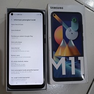 handphone Samsung M11 Second Garansi Resmi