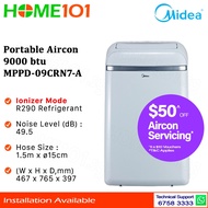 (PRE-ORDER) Midea Portable Aircon 9000BTU MPPD-09CRN7-A