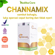 CHANNAMIX Kapsul Ikan Gabus Kualitas Premium - 7X Luka Pasca Operasi Cepat Kering