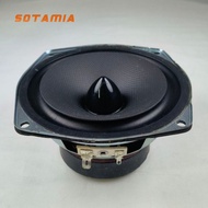 SOTAMIA 1Pcs 4.5 Inch Midrange Bass Speaker 8 Ohm 30W DIY Car Audio Bluetooth Speaker Woofer Sound M