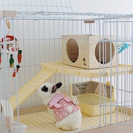 Rabbit Cage Automatic Cleaning Rabbit Cage Household Extra Large  Rabbit Cage Rabbit Villa Nest Rabb