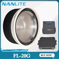 Nanlite FL-20G Fresnel Lens Bowens Mount 10°-45° Focus and Floodlight Adjustment Photography Light A