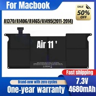 A1370/A1406/A1465/A1495(2011-2014) for Macbook Air 11 'Laptop Battery High Quality High Capacity Bat