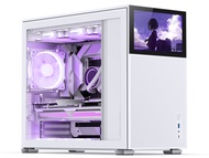 JONSBO D41 MESH SC White ATX Computer Case with Screen,ATX/M-ATX Mainboard/Support RTX 4090(335-400m