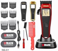 WMARK Professional Hair Clipper for Barber | 10,000 RPM Maglev Motor | DLC Zero-Gapped Fade Blade | 